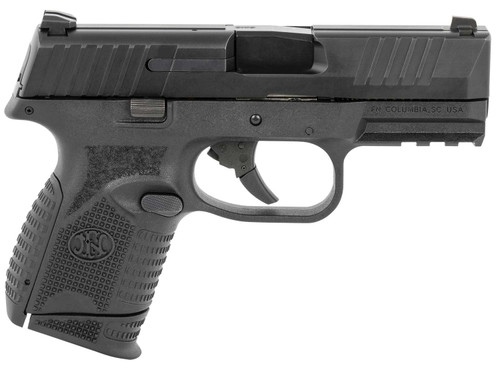 FN 66100816 509C Steel Frame 9mm Luger 10+1, 3.70" Black Steel Barrel, Matte Black Serrated Stainless Steel Slide & Polymer Frame w/Picatinny Rail, Black Interchangeable Backstrap Grip, Ambidextrous TSW|133056