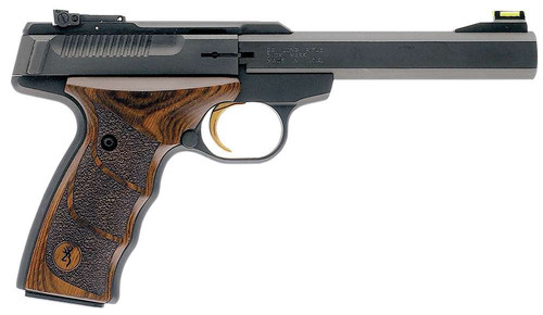 Browning 051428490 Buck Mark Plus UDX *CA Compliant 22 LR 10+1 5.50" Matte Black Slab Side Barrel, Matte Black Serrated Slide & Aluminum Frame, Finger Groove Laminate Grip TSW|45433