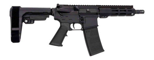 Andro Corp Industries 3008CB ACI-15 CQB 300 Blackout 30+1 8" Black Nitride Threaded Barrel, Black Anodized Aluminum Receiver w/Picatinny Rail, M-LOK Handguard, Black Polymer SBA3 Pistol Brace, A2 Grip TSW|199059