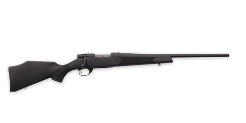 Weatherby VYT65CMR0T Vanguard Synthetic Compact 6.5 Creedmoor 4+1 20" Matte Blued #1 Threaded Barrel, Matte Blued Drilled & Tapped Steel Receiver, Black Adjustable Synthetic Stock TSW|165914