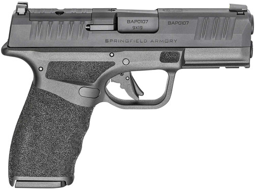 Springfield Armory HCP9379BOSP15 Hellcat Pro OSP Compact 9mm Luger 15+1 3.70" Black Melonite Steel Barrel & Optic Ready/Serrated Slide, Black Polymer Frame w/Picatinny Rail, Textured Grip TSW|158889