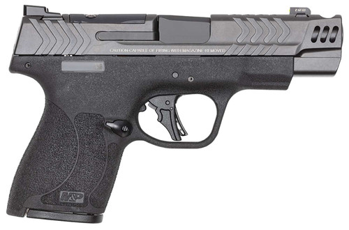 S&W M&P9 PC SHLD+14410 9MM 4 COMP OR 10R BLK TSW|177009