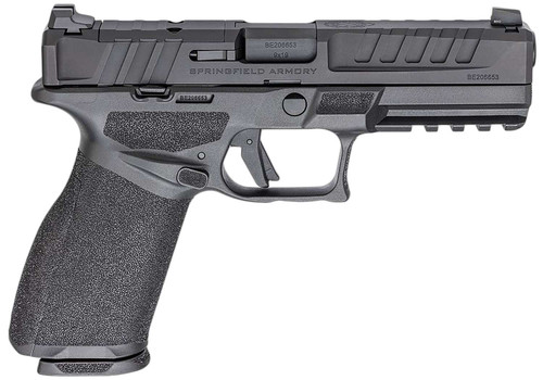 Springfield Armory EC9459BU15 Echelon Full Size 9mm Luger 15+1 4.50" Black Melonite Steel Barrel & Steel Optic Ready/Serrated Slide, Black Polymer Frame w/Picatinny Rail, Textured Grip, Ambidextrous TSW|160810