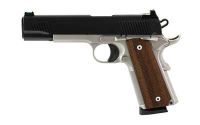 TISAS 1911 ENHNCD 45ACP 5" 8RD SS/BK RSR|TIS10100551