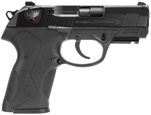 Beretta USA JXC9F21 Px4 Storm Compact 9mm Luger 15+1 3.27" Black Steel Barrel, Black Bruniton Serrated Steel Slide, Black Polymer Frame w/Picatinny Rail & Interchangeable Backstrap Grip, Ambidextrous TSW|73643