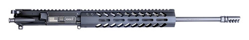 HM Defense 16MBUP556 MonoBloc Upper 223 Rem, 5.56x45mm NATO 16" Black Cerakote Barrel, 7075-T6 Aluminum Black Anodized Receiver, 15" M-LOK Free-Float Handguard for AR-15 TSW|129381