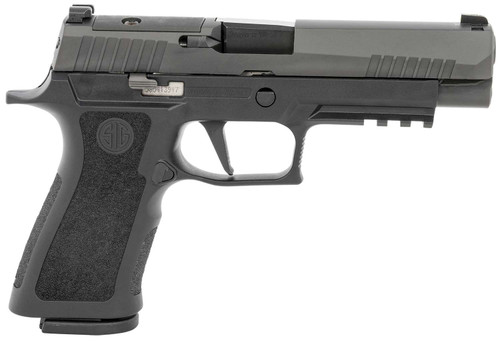 Sig Sauer 320XF9BXR3PR2 P320 XFull 9mm Luger 17+1 4.70" Carbon Steel Barrel, Black Nitron Optic Ready/Serrated SS Slide, Black Stainless Steel Frame w/Picatinny Rail, Black XCarry Medium Polymer Grips TSW|145194