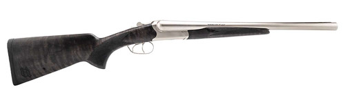 Heritage Mfg BL41018NI Badlander 410 Bore Break Open 2rd 18.50" Nickel Side By Side Barrel & Receiver, Fixed Turkish Walnut Wood Stock TSW|180893