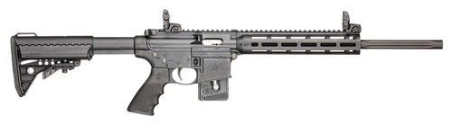 Smith & Wesson 11507 M&P15 PC Sport *State Compliant 22 LR 10+1 18" Matte Black Carbon Steel Barrel, Matte Black Picatinny Rail Polymer Receiver, M-LOK Handguards, Black Vltor Fixed Polymer Stock, Bla TSW|5689