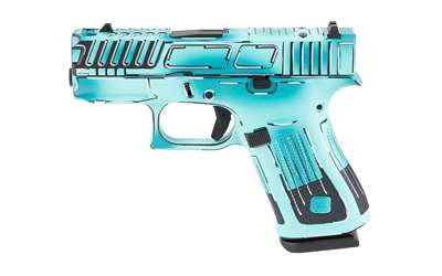 GLOCK 43X COMP 9MM 10RD ANIME BLUE RSR|GLUX4350204FRNANIMBSCT