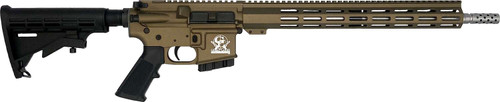 Great Lakes Firearms AR-15 350 Legend 16" 5+1, Bronze Rec/15" Handguard, Black M4 Stock & A2 Grip, Muzzle Brake TSW|161498
