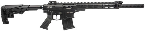 Derya Firearms DY1218US Namlu DY12 12 Gauge Semi-Auto 3" 5+1 18" Black Melotine Threaded Barrel, Black Anodized Aluminum Receiver w/Picatinny Rail, Black Adjustable Polymer Stock & Pistol Grip TSW|174440