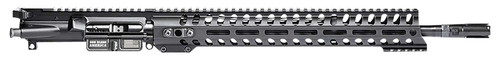 Patriot Ordnance Factory Minuteman Complete Upper 5.56x45mm NATO 16.50" Black Nitride Barrel Aluminum Black Anodized Receiver 14.50" M-LOK Handguard Lo Pro DI Gas Block (Mid Length) TSW|142577