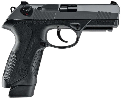 Beretta USA JXF9G17SD PX4 Storm G-SD Full Size Frame 9mm Luger 20+1/17+1 4" Black Inox Heavy Contour Rotating Barrel, Black Bruniton Serrated Steel Slide, Black Polymer Frame w/Picatinny Rail TSW|162816