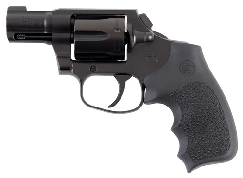 Colt Mfg COBRAMB2RNS Night Cobra 38 Special +P 6rd Shot 2" Black PVD Stainless Steel Barrel, Cylinder & Frame, Black Hogue Overmolded Grip, Exposed Hammer TSW|185572