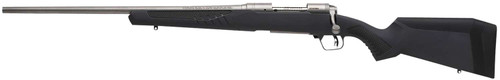 Savage Arms 57085 110 Storm Full Size 223 Rem 4+1 22" Matte Button-Rifled Barrel, Matte Drilled & Tapped Stainless Steel Receiver, AccuStock Matte Gray Synthetic Stock, Left Hand TSW|52216