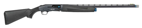 Mossberg 85159 940 Super Bantam Full Size 12 Gauge Semi-Auto 3" 4+1 26" Matte Blued Vent Rib Barrel, Tungsten Gray w/Blue Accents Stainless Steel Receiver, Adjustable Black Synthetic Stock, Right Hand TSW|150470