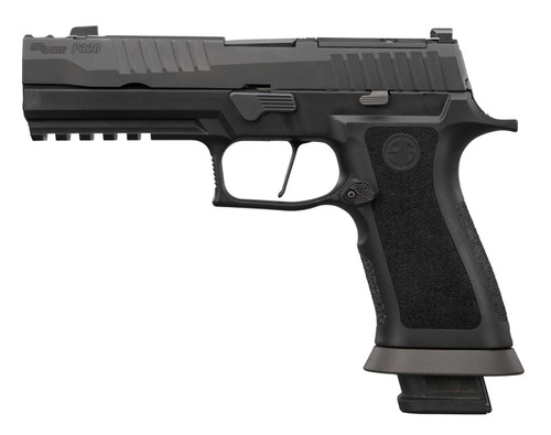Sig Sauer 320XF9MOD10 P320 M.O.D. Full Size 9mm Luger 10+1 3.90" Black Barrel, Matte Black DLC Stainless Steel Optic Ready/Ported/Serrated Slide, Black Stainless Steel Frame w/Picatinny Rail, M.O.D. X TSW|194000