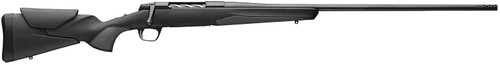 Browning 036003294 X-Bolt 2 Hunter Full Size 6.5 PRC 3+1 24" Matte Black Threaded Sporter Barrel, Matte Black Drilled & Tapped Steel Receiver, Black Adjustable Vari-Tech w/Grip Module Synthetic Stock TSW|167276