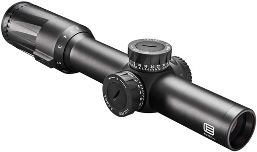 Eotech VDU16FFSR2G Vudu FFP Black Hardcoat Anodized 1-6x 24mm 30mm Tube Illuminated Green SR2-MOA Reticle Features Throw Lever TSW|144244