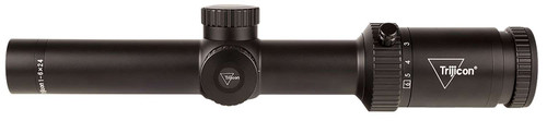 Trijicon 2900022 Credo HX Satin Black 1-6x24mm 30mm Tube LED Illuminated Green MOA Segmented Circle Reticle TSW|119131