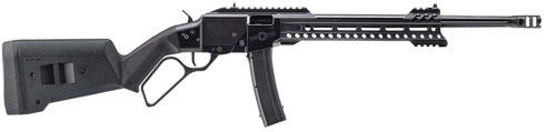 Patriot Ordnance Factory 02543 Tombstone 9mm Luger 20+1 16.50" Black Fluted Threaded Barrel, Black Aluminum Receiver w/Picatinny Rail, M-LOK Handguard, Magpul SGA Black Synthetic Stock TSW|195879
