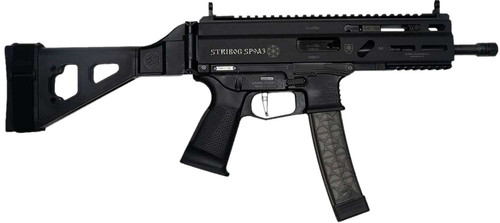 Grand Power 850003223117 Stribog SP9A3 9mm Luger 30+1 Black SB Tactical Brace TSW|177395