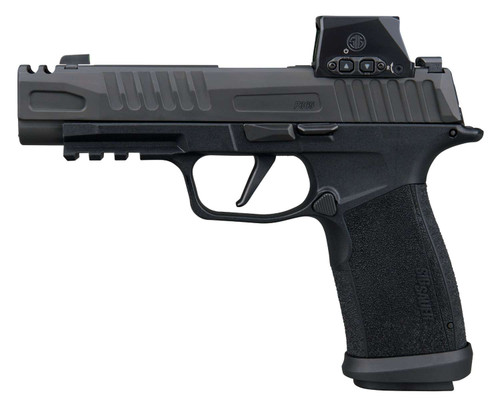 Sig Sauer 365XF9COMPRXSL P365 Fuse COMP 9mm Luger 21+1 3.70" Black Barrel, Black Nitron Stainless Steel Integrated Compensator/Optic Ready/Serrated Slide, Black Stainless Steel Frame w/Beavertail & Pi TSW|197847