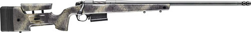 Bergara Rifles B14S3814 B-14 Wilderness HMR 22 Creedmoor 5+1 20" Sniper Gray Cerakote Threaded Barrel, Sniper Gray Cerakote Steel Drilled & Tapped Receiver, Wilderness Camo w/Black Webbing Adj Cheek & TSW|197727