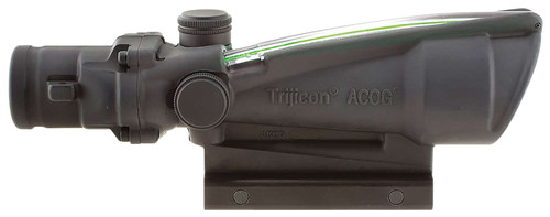 Trijicon 100156 ACOG Black Hardcoat Anodized 3.5x35mm Illuminated Green Horseshoe .223/5.56 BDC Reticle TSW|75941