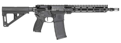 Smith & Wesson 14603 M&P 15 Axe Pistol 5.56 NATO 30+1 11.50" Black Armornite Threaded Barrel, Black Hardcoat Anodize Aluminum Receiver w/Picatinny Rail, M-LOK Handguard, Black Polymer Magpul BTR Brace TSW|199099