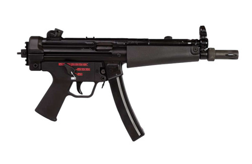 Century Arms HG6034NN AP5 Navy 9mm Luger 30+1 8.50" Manganese Phosphate Threaded Barrel, Black Lacquer Over Manganese Phosphate Steel Stamped Receiver, Picatinny Rear Cap, Black Navy Style Grip TSW|192133