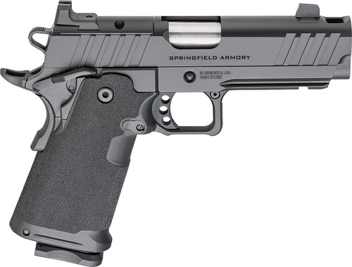 Springfield Armory PH9117AOSCOMP 1911 DS Prodigy 9mm Luger 20+1 4.25" Stainless Match Grade Bull Barrel, Black Cerakote Optic Ready Serrated Carbon Steel Slide & Frame w/Beavertail, Black Polymer Grip TSW|169465