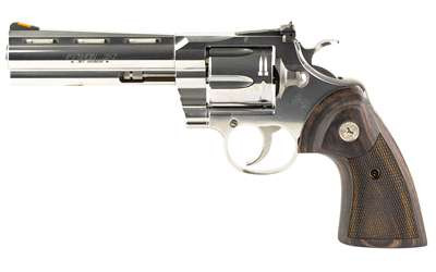 COLT PYTHON 357MAG 5" 6RD STS RSR|CTPYTHON-SP5WTS