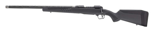 Savage Arms 57713 110 UltraLite Full Size 308 Win 4+1 22" Carbon Fiber Threaded Barrel Black Melonite Drilled & Tapped Stainless Steel Receiver Adj AccuStock Matte Gray Synthetic Stock, Left Hand TSW|139902