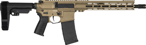 CMMG 30AB20FCT Banshee MK4 300 Blackout 30+1 12.50" Black Nitride Medium Taper Threaded Barrel, EML 7" M-LOK Handguards, Coyote Tan Cerakote Aluminum Picatinny Rail Receiver, CMMG Zeroed Grips TSW|166437