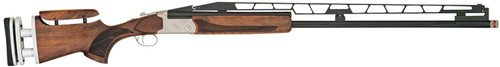 TriStar 35414 TT-15A Unsingle USA 12 Gauge 1rd 2.75" 34" Adjustable Rib Barrel Silver Rec Walnut Fixed with Adjustable Comb Stock Right Hand (Full Size) Includes 3 Extended MobilChoke TSW|45927