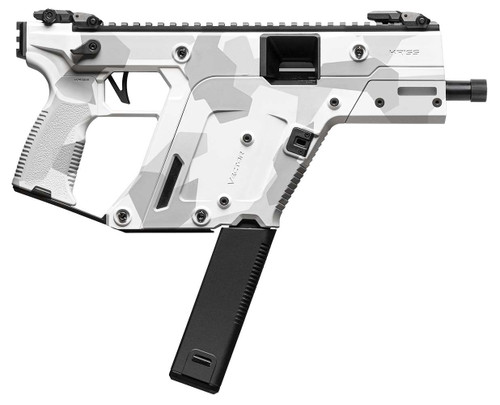 Kriss USA KV453PAD00 Vector SDP Gen3 45 ACP 30+1 5.50" Black Nitride Threaded Barrel, Arctic Delta Cerakote Receiver w/Picatinny Rail, Rear Picatinny Rail, M-LOK Handguard, White Polymer Grip TSW|192600