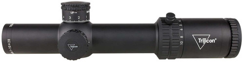 Trijicon 2900050 Credo Matte Black 1-10x28mm, 34mm Tube Illuminated Green/Red Segmented Circle Enhanced Reticle TSW|161801