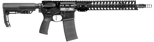 Patriot Ordnance Factory 02048 Minuteman 300 Blackout 30+1 13.75" Black Nitride Barrel/ Black Aluminum Receiver Picatinny Rail TSW|174203
