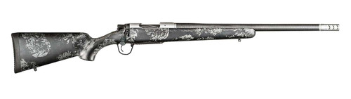 Christensen Arms 801-060077-00 Ridgeline FFT 25 Creedmoor 4+1 20" Carbon Fiber Threaded Barrel, Stainless Steel Drilled & Tapped Receiver, Carbon w/Gray Accents Fixed Carbon Fiber Stock TSW|194185