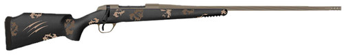 Fierce Firearms TWTROG65PRC20BS Twisted TI Rogue 6.5 PRC 20" Black Cerakote Steel Threaded Barrel, Drilled & Tapped Titanium Receiver, LR Negative Comb Sonora Ambush Camo Carbon Fiber Stock TSW|175013