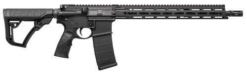 Daniel Defense 0212802081047 DDM4 V7 5.56x45mm NATO 30+1 16" Threaded Barrel w/Flash Suppressor, Black Hard Coat Anodized Receiver, 6 Position Stock w/SoftTouch Overmolding TSW|3437