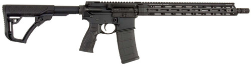 Daniel Defense 0212802081055 DDM4 V7 *CA Compliant 5.56x45mm NATO 16" 10+1 Black Hard Coat Anodized 6 Position w/SoftTouch Overmolding Stock TSW|3438