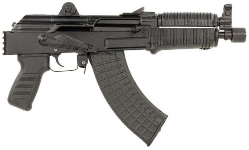 Arsenal SAM7K55 SAM7K 7.62x39mm 30+1 8.50" Black Steel Threaded Barrel, Polymer Handguards, Black Aluminum Forged & Milled Receiver, Mounted 1913 Picatinny Rail, Black Polymer Grips TSW|159833