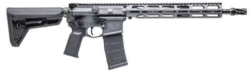 Vktr Industries V31100916622 VK-1PW 5.56 13.70" Sniper Gray Cerakote Low Profile M-LOK Handguard Magpul SL Black Magpul K2 Grip TSW|171403