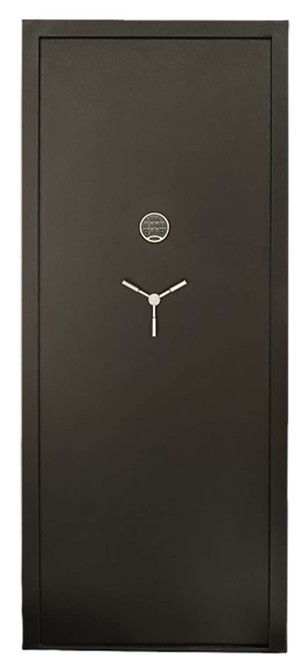 SnapSafe 75415 Vault Door In-Swing Black 12 Gauge Steel 36.8" W x 81"H Access Code/Key Entry TSW|135893