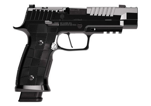 Sig Sauer 320SXGF9CWRES10 P320 SXG Reserve Full Size Frame 9mm Luger 10+1 3.90" Black Barrel, High Polish DLC Stainless Steel Integrated Compensator/Optic Ready/Serrated Slide & Frame w/Beavertail & P TSW|195199