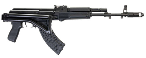 Arsenal SAM7SF-84E SAM7SF 84E 7.62x39mm 10+1 16.33" Black Steel Threaded Barrel, Black Forged & Milled Aluminum Receiver, Black Synthetic Folding Right Side Stock, Black Polymer Grip TSW|129847