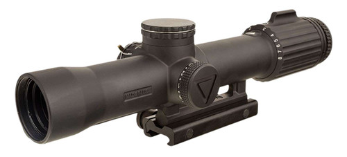 Trijicon 2400003 VCOG 1-8x 28mm Obj 109.20-13.10 ft @ 100 yds FOV Matte Black Finish LED Illuminated Red Segmented Circle w/Crosshair MRAD Dot TSW|125102